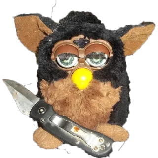 😠 emoji Furby Telegram sticker 17 of 45
