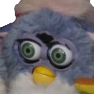 😟 emoji Furby Telegram sticker 19 of 45