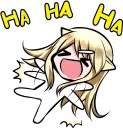 😂 emoji Dango-nyaa Telegram sticker 24 of 37