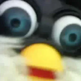 😳 emoji Furby Telegram sticker 5 of 45