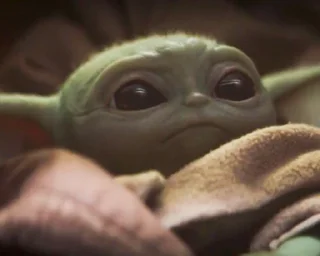 😔 emoji Baby yoda Telegram sticker 14 of 59