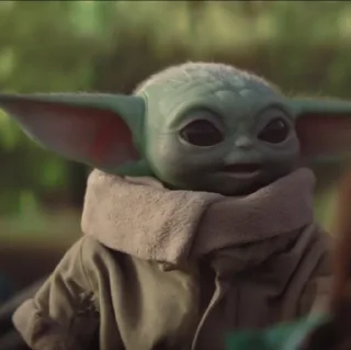 😔 emoji Baby yoda Telegram sticker 22 of 59