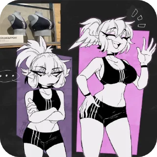 👍 emoji Broken colors Telegram sticker 10 of 17