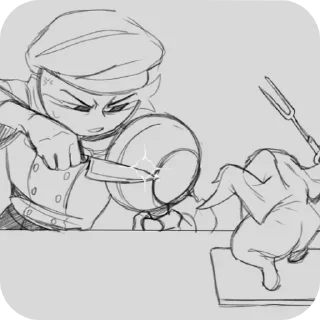 ✋ emoji Broken colors Telegram sticker 5 of 17