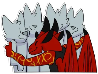 💕 emoji ALUCARD! Telegram sticker 6 of 31