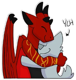 ❤️ emoji ALUCARD! Telegram sticker 5 of 31