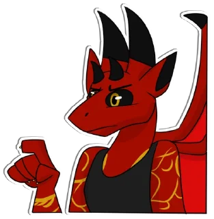 😐 emoji ALUCARD! Telegram sticker 18 of 31