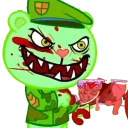 Sticker from Happy Tree Friends