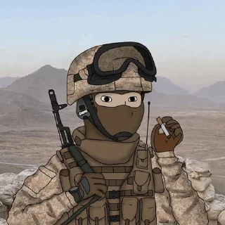 Sticker from Military | @Parsa_Arrow