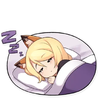 Sticker from Ely the Red Fox (@foxwithpaws)