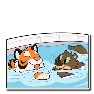 Sticker from Tiger 2