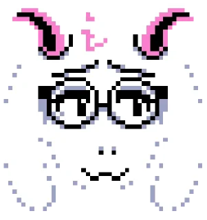 😌 emoji Ralsei Telegram sticker 23 of 55