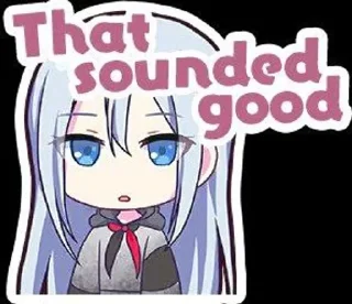 😶 emoji Kanade Telegram sticker 10 of 20