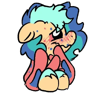 😊 emoji Autumn Dew gay and stupid Telegram sticker 11 of 120