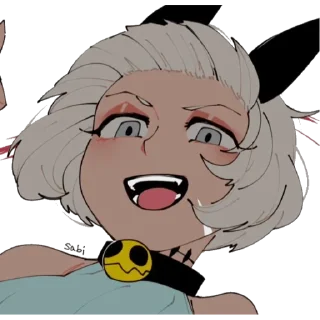 😃 emoji Ms. Fortune (Skullforce) Telegram sticker 5 of 83
