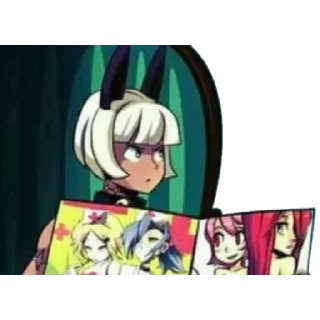 📰 emoji Ms. Fortune (Skullforce) Telegram sticker 21 of 83