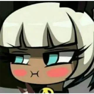 😳 emoji Ms. Fortune (Skullforce) Telegram sticker 14 of 83