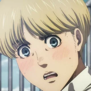 ⚔ emoji armin arlert[@Marshmello777] Telegram sticker 12 of 40