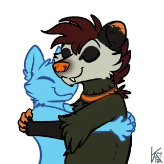 💜 emoji Haze 'Possum Telegram sticker 14 of 28