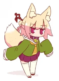 🦊 emoji ながユー3 Telegram sticker 17 of 80
