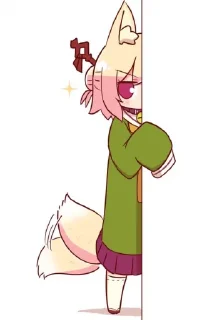🦊 emoji ながユー3 Telegram sticker 15 of 80