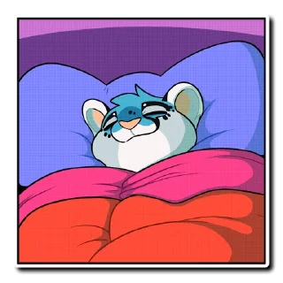 😴 emoji Dino Telegram sticker 5 of 11