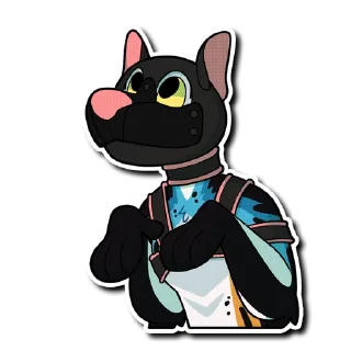 🐶 emoji Dino Telegram sticker 7 of 11