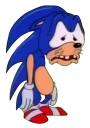 😞 emoji Adventures of Sonic the Hedgehog Telegram sticker 15 of 120