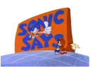 👍 emoji Adventures of Sonic the Hedgehog Telegram sticker 11 of 120