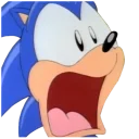 😱 emoji Adventures of Sonic the Hedgehog Telegram sticker 17 of 120