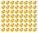 😴 emoji More and more smiles Telegram sticker 7 of 28