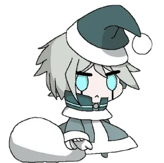 😊 emoji Danganronpa Padoru @Gian_TGX Telegram sticker 19 of 40