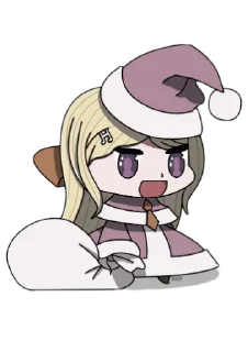 😊 emoji Danganronpa Padoru @Gian_TGX Telegram sticker 20 of 40