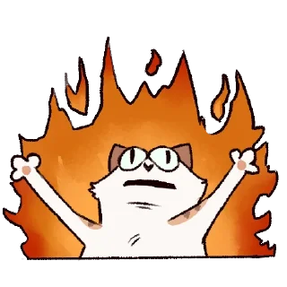 🔥 emoji tiger Telegram sticker 7 of 40