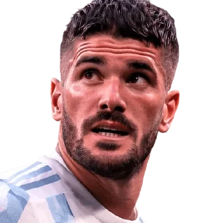 😟 emoji Rodrigo De Paul Telegram sticker 23 of 25