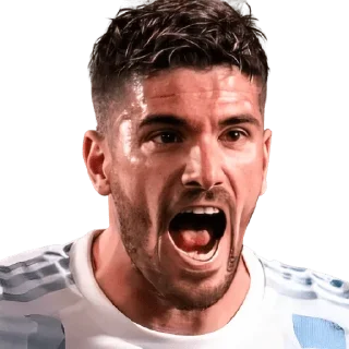 😆 emoji Rodrigo De Paul Telegram sticker 15 of 25