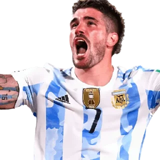Sticker from Rodrigo De Paul