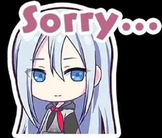 🙇‍♂ emoji Kanade Telegram sticker 12 of 20
