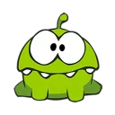 😐 emoji Cut the rope Telegram sticker 5 of 24