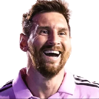 😃 emoji Lionel Messi Telegram sticker 7 of 103