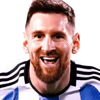 😄 emoji Lionel Messi Telegram sticker 10 of 103