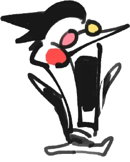 😲 emoji Spamton Telegram sticker 12 of 16
