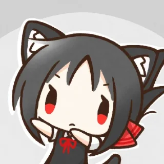🐈 emoji 四宮かぐや Telegram sticker 19 of 34