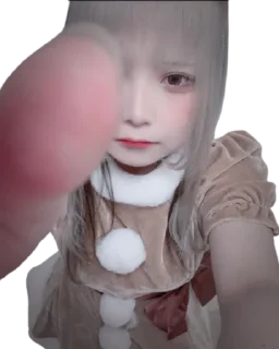 ☝️ emoji ぷりん (Purin)❤️ Telegram sticker 23 of 30