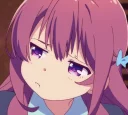 ☹ emoji Girlish Number Telegram sticker 21 of 27