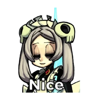 😌 emoji Marie (Skullforce) Telegram sticker 5 of 31