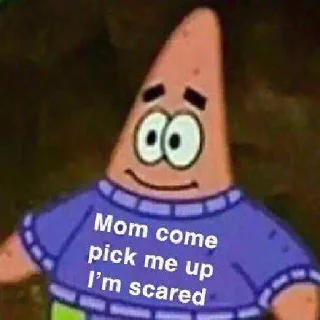 Sticker from Spongebob