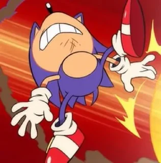 🤔 emoji sonic mania adventure part 2 B) Telegram sticker 8 of 60