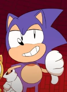 🤔 emoji sonic mania adventure part 2 B) Telegram sticker 7 of 60