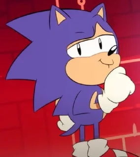 🤔 emoji sonic mania adventure part 2 B) Telegram sticker 13 of 60